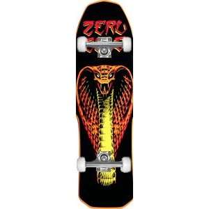 Zero Cole Cobra Complete Skateboard   9.75 Black/Orange W 