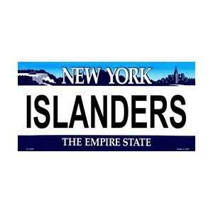 New York State Background License Plates Islanders Plate Tag Tags auto 
