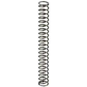 Music Wire Compression Spring, Steel, Inch, 0.30 OD, 0.035 Wire Size 