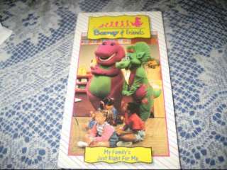   Image Gallery for Barney & Friends My Familys Just Right for Me