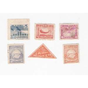  Bolivia Stamp Lot (6) 