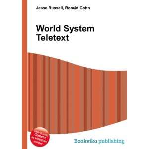  World System Teletext Ronald Cohn Jesse Russell Books