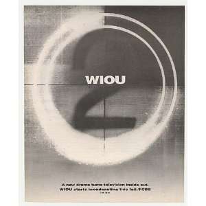  1990 WIOU CBS TV Television Show Debut Print Ad