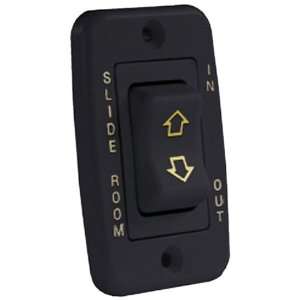   12355 Black Low Profile Slide Out Switch with Bezel Automotive