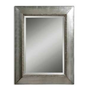 Uttermost 50 Inch Fresno Mirror Wall Mounted Mirror Antiqued, Silver 