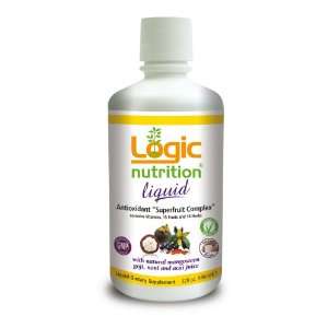  Logic Nutrition Liquid Antioxidant Superfruit Complex, 32 