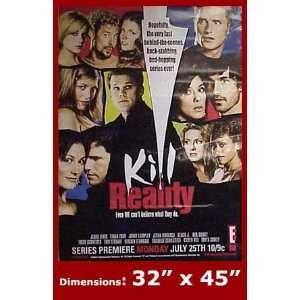  KILL REALITY TV Show Poster 32x45 