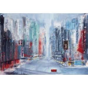 Times Square by Bernd Klimmer. size 39.25 inches width by 27.5 inches 