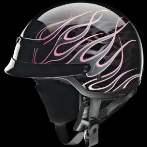   Hellfire Helmet , Color Black/Pink, Size Lg 0103 0705 Automotive