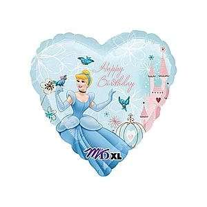  Disney Princess Cinderella Blue Heart Shaped Happy 