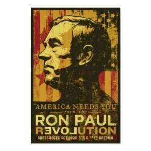  Ron Paul Revolution Poster