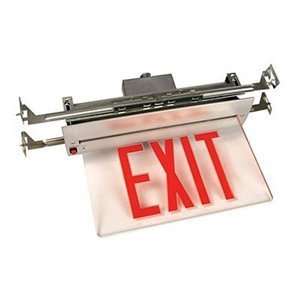   18302NYDRA Approved Edge Lit LED Recessed Exit