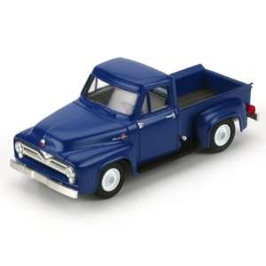  1/50 Die Cast 1955 Ford F 100 Pickup, Blue Toys & Games