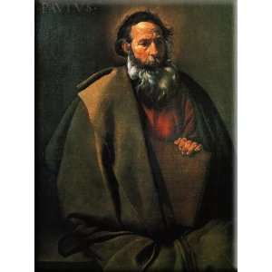 Saint Paul 12x16 Streched Canvas Art by Velazquez, Diego Rodriguez de 
