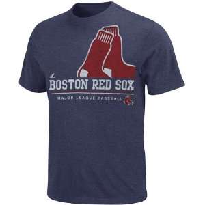  Majestic Boston Red Sox Submariner Heathered T Shirt 