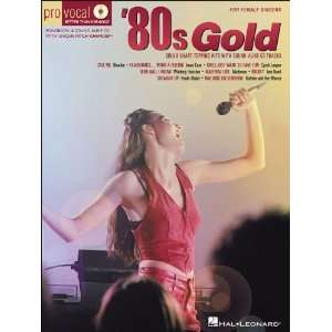 Hal Leonard 80s Gold for Female Singers Sing 8 Chart Topping Hits Book 
