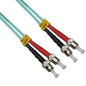  15m ST ST 10Gb 50/125 LOMMF M/M Duplex Fiber Cable (49.2ft 