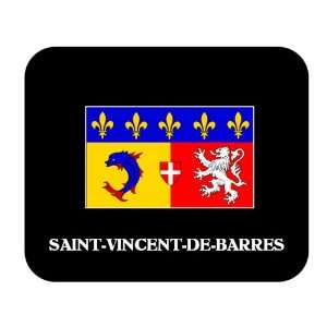    Rhone Alpes   SAINT VINCENT DE BARRES Mouse Pad 