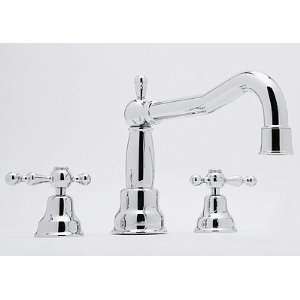 Deck Set Wide Spread Tub Filler by Rohl   AC252L in Polished Chrome