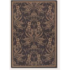  23 x 119 Runner Area Rug Tapestry Design in Black and 
