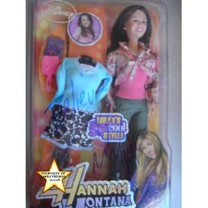  Miley Cyrus Signed Hannah Montana Doll Miley Everything 
