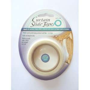 Curtain Slide Tape 1/2 Inch X 8 Feet 