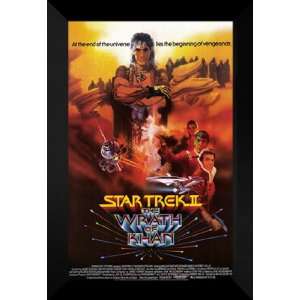  Star Trek 2 The Wrath of Khan 27x40 FRAMED Movie Poster 