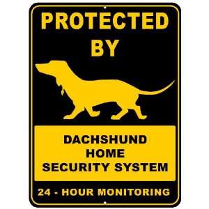  Dachshund Home Security Custom Parking Sign Metal Sign 