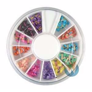   Art Polymer Decal Slices in Wheel   Ready to Use by Winstonia Beauty