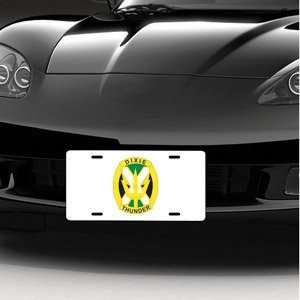  Army 155th Armored Brigade LICENSE PLATE Automotive