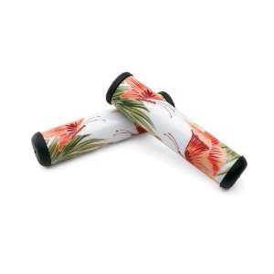 Electra Butterfly Grips (White, 2 Long Grips)  Sports 