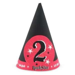  Costumes 160510 Rock Star 2nd Birthday Cone Hats Toys 