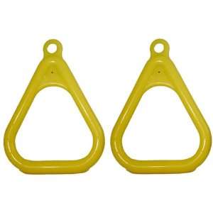 Swingset Playground Trapeze Rings Yellow Swingset Trapeze Rings Swing 