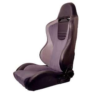  H Sport Seats   Black/Suede RIGHT (Recaro EVO X Style 