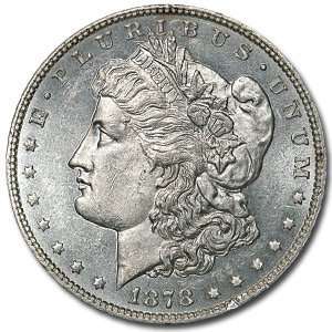  1878 7 Tailfeathers (Reverse of 78) Brilliant Uncirculated 
