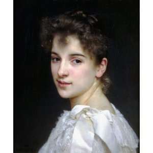    Acrylic Keyring Bouguereau Gabrielle Cot 1890