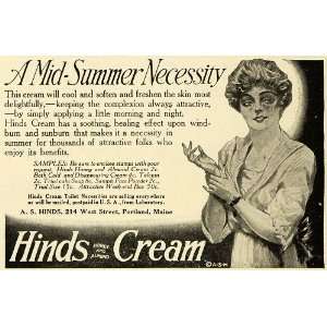  1919 Ad A S Hinds Honey Almond Cream Lotion Beauty 