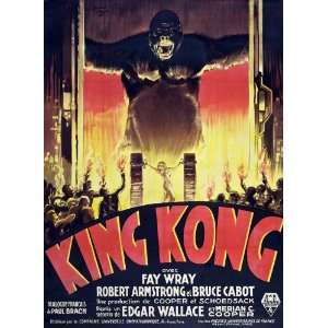  King Kong (1933) 27 x 40 Movie Poster Style H