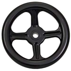   87 Dia. X 1.81, .625 Bore, Black Plastic Coated, Hand Wheel (1 Each