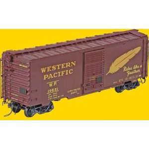  HO RTR 40 PS 1 Boxcar, WP #19521 Toys & Games