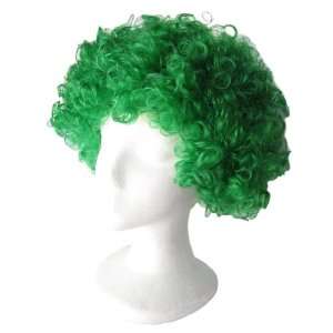  Economy Green Afro Wig ~ Halloween 1960s or 1970s Costume 
