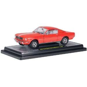  1965 Ford Mustang Fastback 2+2 289 1/24 Poppy Red Toys 