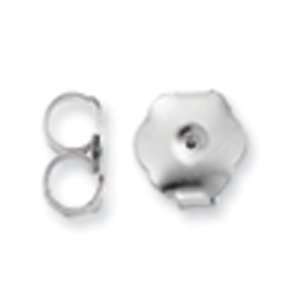 14k Goldw Ultra Heavy Friction Earring Nut Jewelry