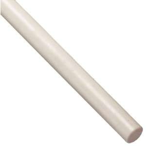 PPS Round Rod, ASTM D6358, Natural, 2 OD, 48 Length  