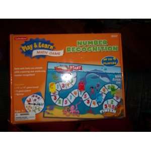  Lakeshore Play & Learn Math Game Number Recognition Toys 