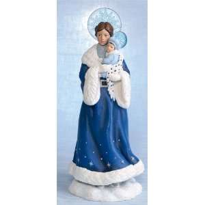  Our Lady of the Snows Madonna and Child Figurine