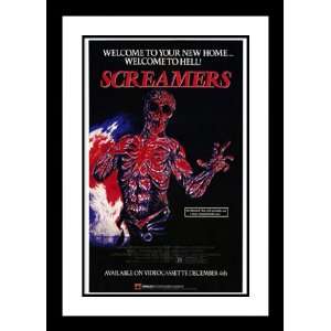 Screamers 32x45 Framed and Double Matted Movie Poster   Style A   1980