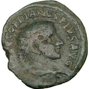  GORDIAN III 238AD Authentic RareGenuine Ancient Roman Coin 