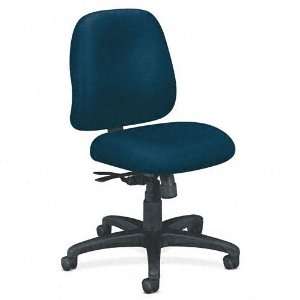  High Back Task Chair, Navy   Sold As 1 Each   2 to 1 synchro tilt 