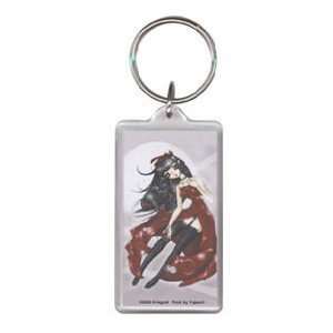    Krisgoat   Dark Valentine Anime Girl   Acrylic Keychain Automotive